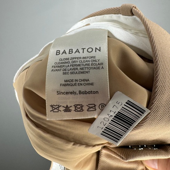 NWT BABATON Agency Pant Gold Camel 4 - Picture 5 of 5